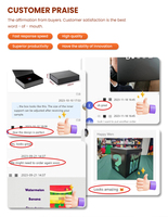 Presse sur ongles de qualité supérieure maquillage petite boîte paquet matériaux recyclés biodégradables personnalisé imprimé fenêtre affichage boîtes d'emballage