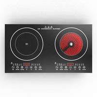 VBGK Bureau portable à deux plaques bon marché et cuisinière à induction intégrée
