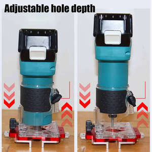 Plantilla <span class=keywords><strong>de</strong></span> guía circular para fresadora <span class=keywords><strong>de</strong></span> mortaja <span class=keywords><strong>de</strong></span> 2 en 1, moldeadora <span class=keywords><strong>de</strong></span> ranuras, <span class=keywords><strong>de</strong></span> aluminio, OEM, para bricolaje industrial, para cortar mortajas con radio y ranuras <span class=keywords><strong>de</strong></span> borde - Product Image 5