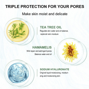 <span class=keywords><strong>Huile</strong></span> <span class=keywords><strong>d</strong></span>'arbre à thé de haute qualité Contraction des pores et crème raffermissante pour le visage Gel de pores hydratant et apaisant pour le nez - Product Image 2