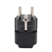 Para YUADON 250, adaptador Universal, convertidor de enchufe ABS de latón, cargador de corriente CA de pared de viaje, enchufe de EE. UU./Reino Unido, UE, Europa, V, 10A, 16A