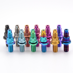 Titst GR5 vít hợp kim titan đôi Stud cho ống xả xe máy sửa đổi M8 M10 độ cứng cao - Product Image 1