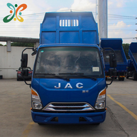 JAC Truk Bekas Bak Terbuka 3Ton 5Ton 7 Ton 132HP  4*2  Truk Tipper 3.2-meter Bekas