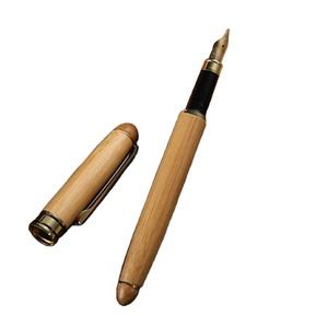 Ensemble de stylos en bois de rose personnalisés - Stylos en bois avec logo personnalisé pour cadeaux d'entreprise - Product Image 4