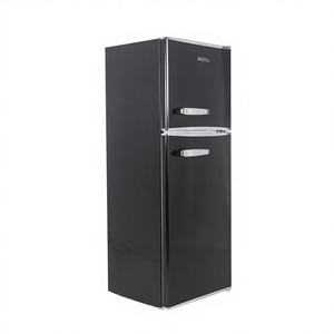 Réfrigérateur Électrique Compact Rétro <span class=keywords><strong>Vintage</strong></span> MDFR120-RE à Double Porte, Sans Givre, Économe en Énergie, en Acier Inoxydable pour Petits Espaces - Product Image 6
