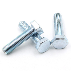 Tornillo Hexagonal Galvanizado M6-M24 Directo de Fábrica, Grado 8.8, 50mm, DIN 933, Acero al Carbono GB30, Tornillo Extendido con Cabeza Hexagonal - Product Image 5