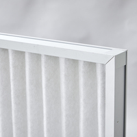 Préfiltre plissé lavable à haute capacité de retention de poussière, faible chute de pression, pour systèmes de ventilation et de climatisation HVAC, élimination de la poussière