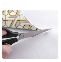 Papiers peints géométriques en PVC 3D Irini - Design moderne, ignifuges et imperméables pour la décoration de la maison
