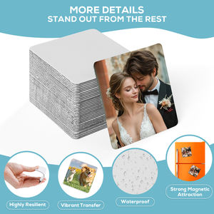 Promotion DIY Customized Fridge <strong>Magnets</strong> Sublimation Soft Magnetic Logo Wedding Gift - Product Image 3