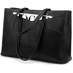 Bureau d'affaires mallette de travail <span class=keywords><strong>sac</strong></span> à main pour <span class=keywords><strong>ordinateur</strong></span> portable 15.6 pouces <span class=keywords><strong>sac</strong></span> fourre-tout pour <span class=keywords><strong>ordinateur</strong></span> portable pour femmes <span class=keywords><strong>sac</strong></span> d'<span class=keywords><strong>ordinateur</strong></span> en cuir étanche - Product Image 5