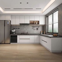 Meubles de cuisine sur mesure pour toute la maison, armoires de cuisine en plan ouvert, meubles de cuisine modulaires, ensemble d'armoires sur mesure, rangement domestique