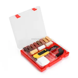 Laminate Repairing Kit Wax System Floor Worktop Sturdy Casing Chips Scratches Mending Tool Set repair hand tool kit