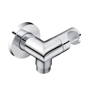 วาล์วอาบน้ำมุมสุขภัณฑ์ในห้องน้ำโรงแรมมีสวิตช์ปิดและที่วางฝักบัวมือ - Product Image 6