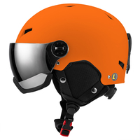 Approbation CE Nouveau casque de ski professionnel d'hiver de haute qualité Casque de ski personnalisé pour adulte Casque de ski de neige à coque ABS avec lunettes