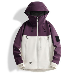 Chaqueta Cortavientos con Capucha para Mujer, Abrigo Cálido para Viajes y Trabajo al Aire Libre - Product Image 5