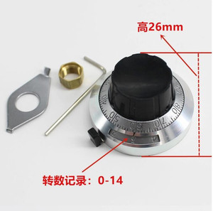 B2 46mm 6.35mm chính xác quay số núm có thể khóa mũ 15 lần lượt 10 lần lượt <span class=keywords><strong>7276</strong></span> 3590 534 nhôm Chiết - Product Image 6