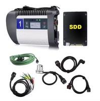 Benz MB SD için MB yıldız C4 Doip Benz araba teşhis aracı için yazılım SDD ile kompakt 4 bağlayın
