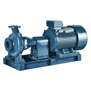 EN733 standard centrifugal pump coupled with the motor