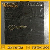 Bolsa de Correo de Poliéster con Logotipo Personalizado, Impermeable, Autoadhesiva, para Embalaje de Ropa, Bajo MOQ, Venta al Por Mayor