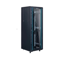Centre de données professionnel d'armoire de support de serveur de réseau en métal de 19 pouces 12U avec des services d'OEM de fonction de refroidissement offerts