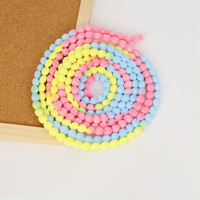 Lanière en polyester, dentelle à bulles, section teinte, accessoires vestimentaires, dentelle creuse, portable, durable, pratique