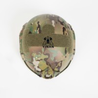 Casque rapide Wendy à protection contre les coupures élevées avec camouflage en fibre UHMWPE et aramide pour produit de sécurité d'entraînement tactique