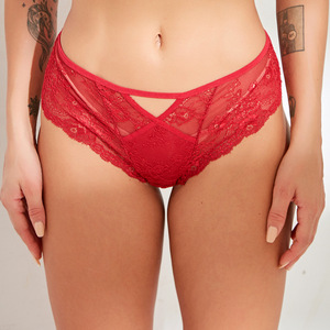 Perizoma Sexy in Pizzo da <span class=keywords><strong>Donna</strong></span>, <span class=keywords><strong>Mini</strong></span> G-String Senza Cuciture, <span class=keywords><strong>Slip</strong></span> Traforati Traspiranti a Vita Bassa, Lingerie Brasiliana Romantica - Product Image 5