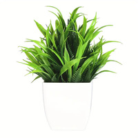 Petite Plante Artificielle Eucalyptus Bonsaï Artificiales Mini Vert En Plastique Faux Ornement pour La Maison Salon Table Top Décoration