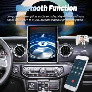 Radio para Auto con Carplay, GPS, Navegación, Reproductor Multimedia, Grabadora, Android 14, Estéreo, 4G, Wifi, para Jeep Wrangler JL 2018-2023 - Product Image 2