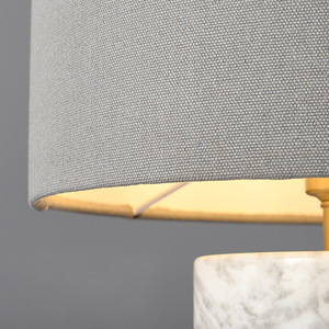 <b>Table</b> <b>Lamp</b> Marble <b>Base</b> Led Light E27 Switch Control For Home Bedroom Desk Decoration - Product Image 3