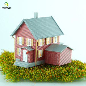 1/150 규모 주택 키트 모델 N 스케일 모델 건축 자재 모델 열차 철도 배치 - Product Image 4