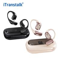 Écouteurs Itranstalk avec Application Mobile pour Traduction Bidirectionnelle en 138 Langues, Dispositif Traducteur Casque Sans Fil