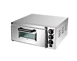 商用烘焙设备1单层1托盘比萨电烤箱工业烘焙设备液化石油气烤箱面包燃气烤箱