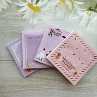 Design personnalisé de haute qualité 3x3 pouces bloc-notes de notes autocollantes en forme découpée avec logo de société d'impression