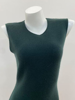 Ensemble deux pièces : Robe débardeur sans manches en maille côtelée à col montant, style français, nouvelle collection automne 2026, sept couleurs