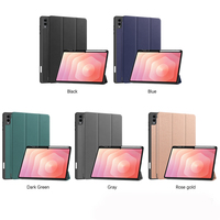 Casing Tablet Pintar Auto Wake Sleep untuk Samsung Galaxy Tab S12 Ultra 14.6" SM-X940 2026, Penutup Lipat Kulit PU dengan Tempat S Pen