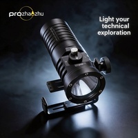 Lampe de plongée PROZHAOZHU DL-D40M 6000LM SBT90 IP68 150M sans fil rechargeable 21700 pour plongée technique en grotte et en navire