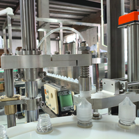 Machine de remplissage de flacons d'huile de CBD à performance stable, commande par servomoteur, machine de remplissage de compte-gouttes d'huile à barbe, machine d'emballage de liquides