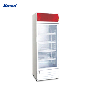 Enfriador de Bebidas con Puerta de Vidrio Individual, Refrigerador Vertical, Vitrina Exhibidora de Bebidas Ssh-318 - Product Image 5