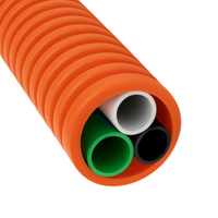 Tuyau COD en PEHD certifié ISO SN8 pour la protection des réseaux de câbles télécoms à fibres optiques souterrains