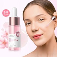 Essence hydratante pour le visage à l'extrait de cerisier OEM/ODM, resserre les pores, unifie le teint, lisse et équilibre le teint, sérum pour le visage à l'extrait de cerisier