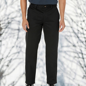 Pantalones Largos Casuales Color Caqui de Alta Calidad para Hombre, Pantalones de Trabajo de Lona con Bolsillos Tipo Cargo, Cintura Media, Frente Plano, para Actividades al Aire Libre - Product Image 2