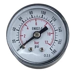 MANOMÈTRE HUBEN 40 MM 0-16 BAR AVEC CONNEXION ARRIÈRE G1/8" - Product Image 3