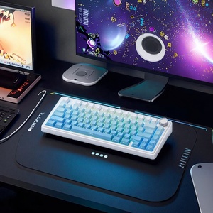 Custom RGB AU-F75-12 Light Emitting Diode Light <b>USB</b> 3.0 Wireless Plug and Play Mechanical <b>Switch</b> Desktop English Gaming Keyboard - Product Image 6