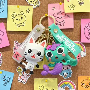 Llavero <span class=keywords><strong>de</strong></span> PVC Personalizado <span class=keywords><strong>de</strong></span> <span class=keywords><strong>la</strong></span> Casa <span class=keywords><strong>de</strong></span> Muñecas <span class=keywords><strong>de</strong></span> <span class=keywords><strong>Gaby</strong></span>, Lindo Llavero <span class=keywords><strong>de</strong></span> Animal <span class=keywords><strong>de</strong></span> PVC, Figura Grande en 3D, Regalo, Colgante para Llaves, Llavero para Coche, Proveedor <span class=keywords><strong>de</strong></span> Llaveros - Product Image 4
