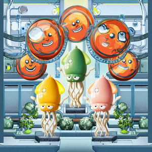 Vente chaude nouveauté Rechargeable électrique marche calmar seiche jouet Intelligence détection ramper danse jouet en plastique - Product Image 3