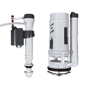 Válvulas de descarga universales para inodoros: Mecanismos de válvula de descarga de alta calidad con control manual de plástico para ahorro de agua - Product Image 6