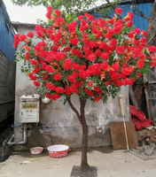 Ornement de centre de table de mariage, arbre en soie artificielle, arbre de fleurs de phénix, grand arbre