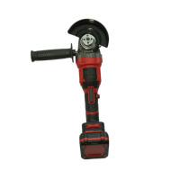 Meuleuse d'angle professionnelle sans fil à moteur sans balais alimentée par batterie lithium-ion 21V, disque de 100 mm, 8500 tr/min, filetage M10