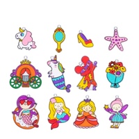 DIY Dessin Jouets 3D Fenêtre Peinture Princesse Filles Décoration Arts et Artisanat Kits pour Enfants Jouer Préscolaire